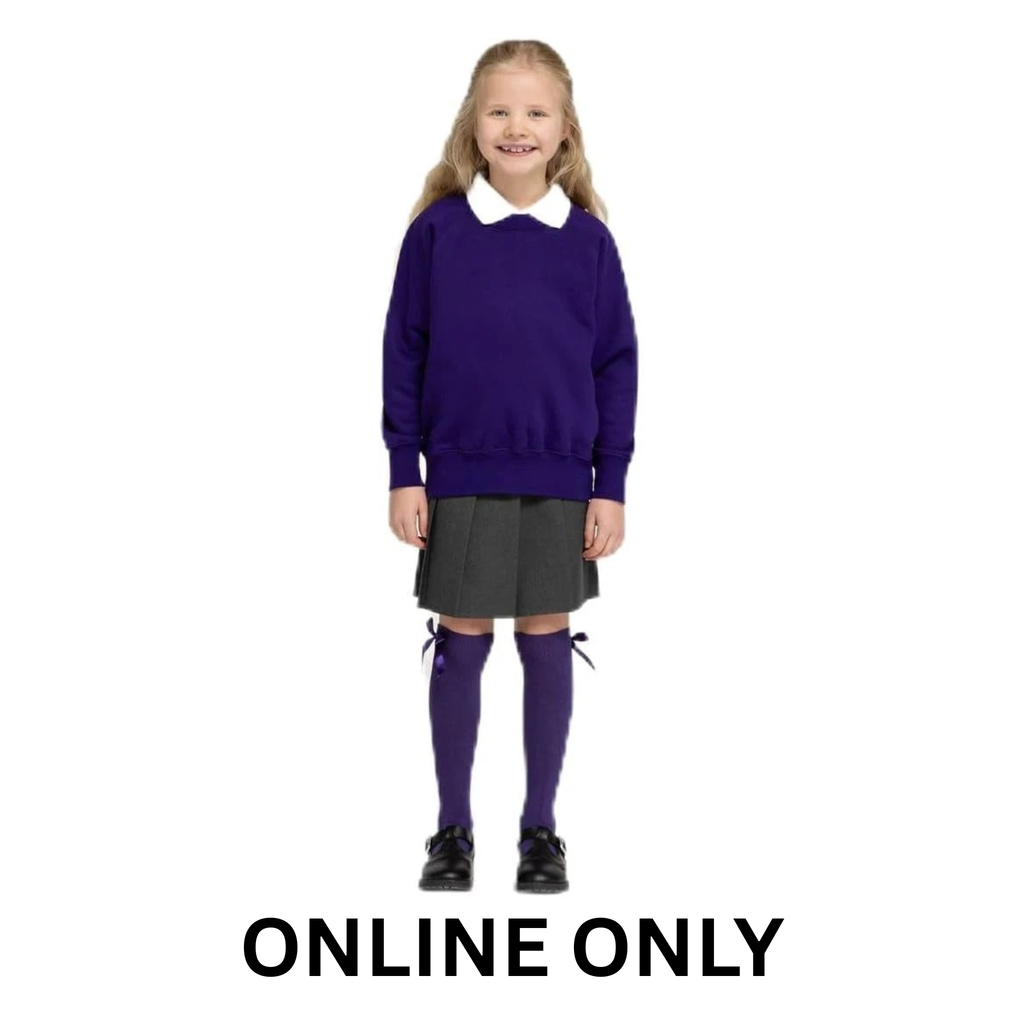ZECO Unisex Kids School Sweatshirt Round Neck
