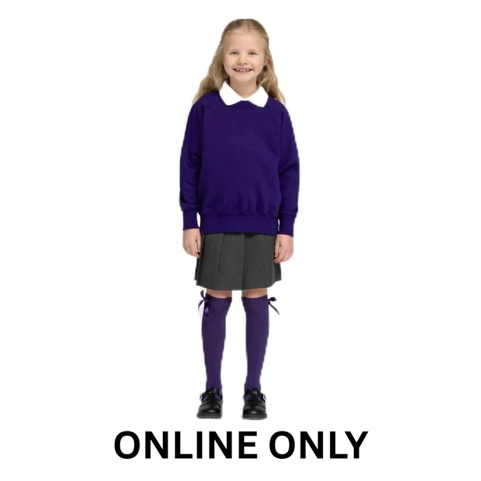 Unisex Kids’ Crew-Neck School Sweatshirt