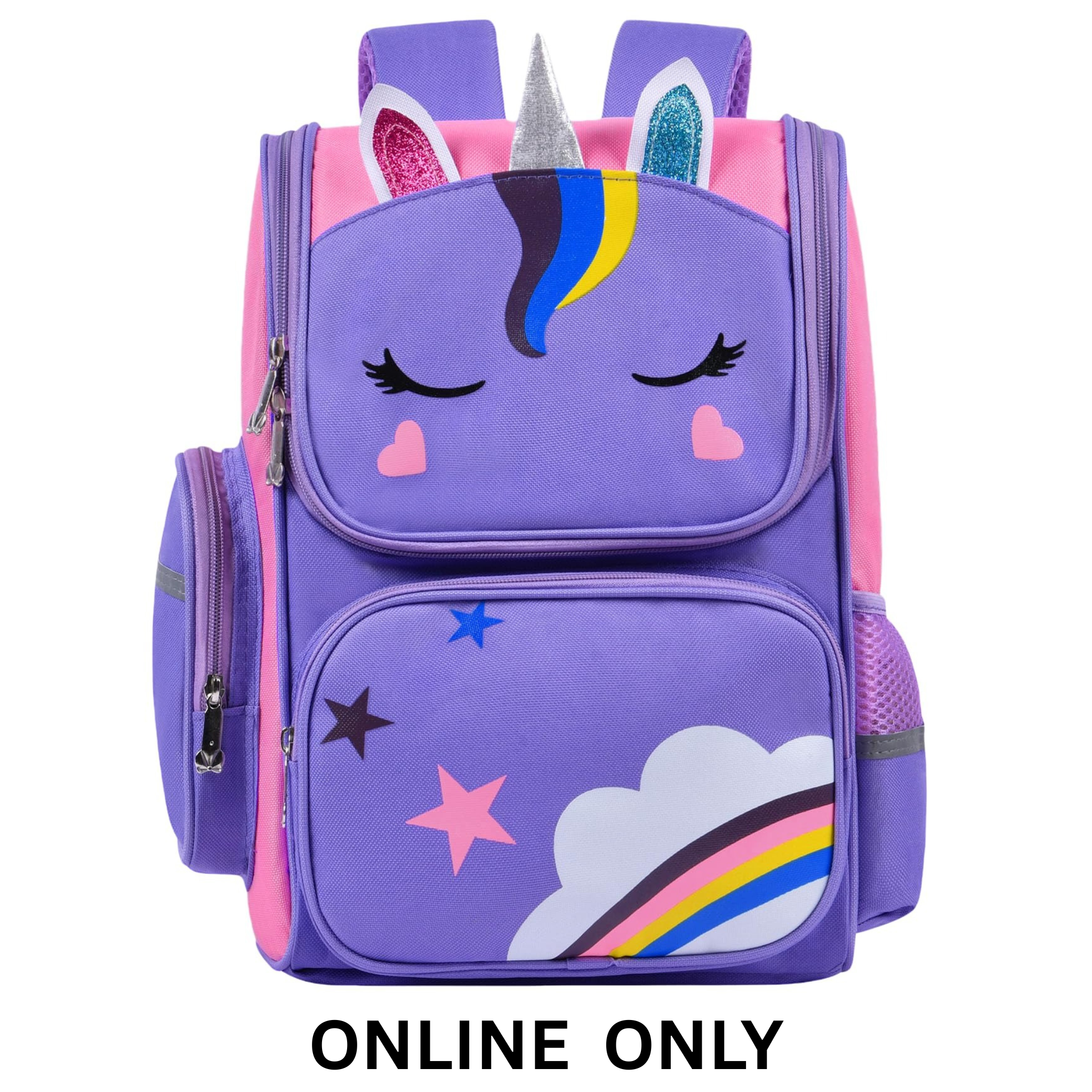 ONLINE ONLY-Backpack, Cute Unicorn School Bags-