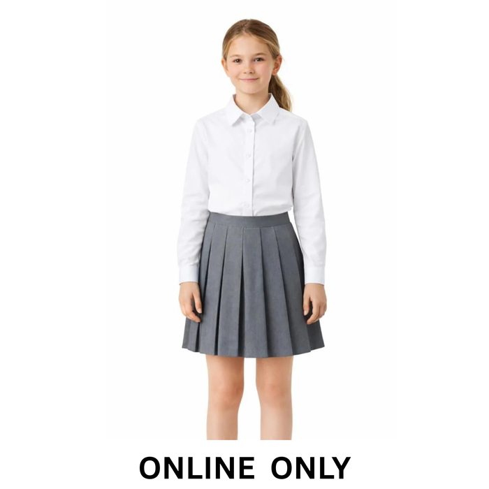 Girls’ Long/Short-Sleeve School Shirts