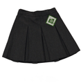 Girls Grey Uniform Skirt – Adjustable