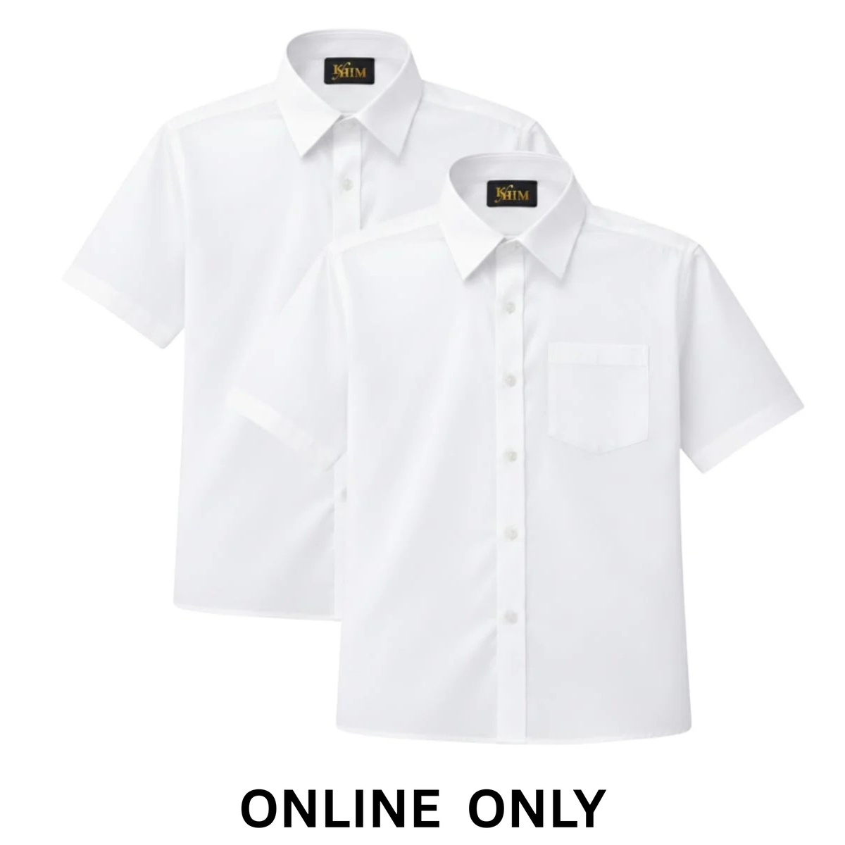 Boys’ Long/Short-Sleeve School Shirts