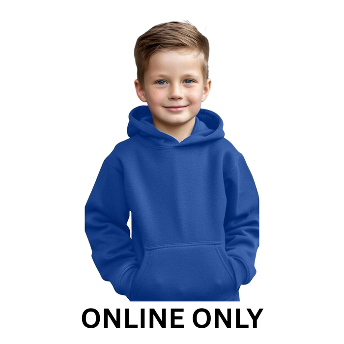 Unisex Kids’ Fleece School Hoodie – Age 3–13 Years