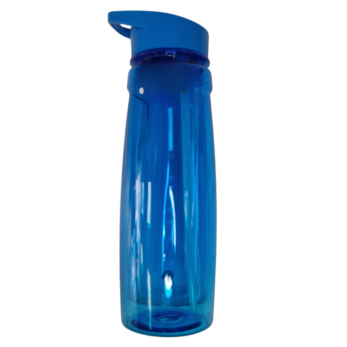 Blue Flip-Top School Water Bottle