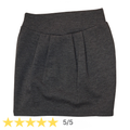 Girls Grey School Skirt – Stretch Fabric – Age 3–4 Years