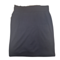 Girls Black Uniform Skirt – Elasticated Waist – Plain School Skirt