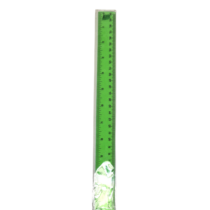 30cm Coloured Dual-Scale Ruler