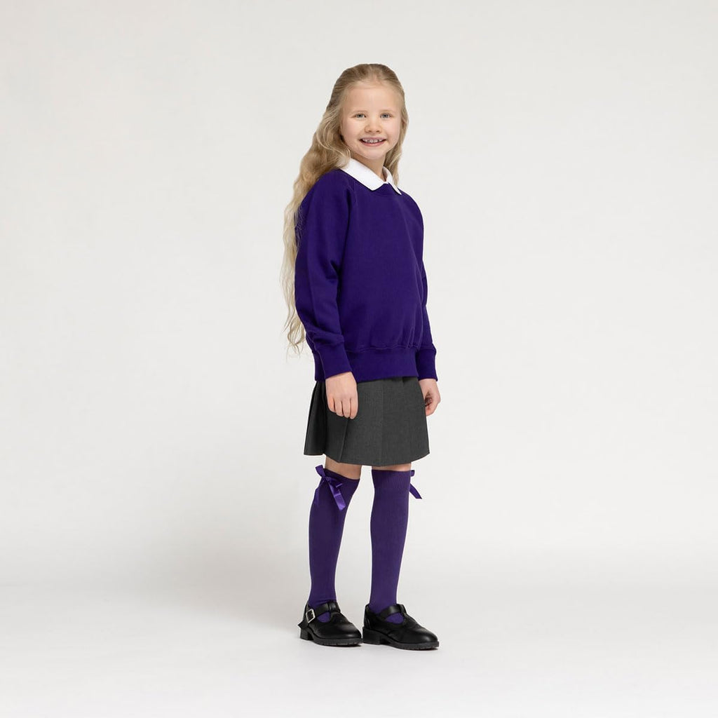 ZECO Unisex Kids School Sweatshirt Round Neck