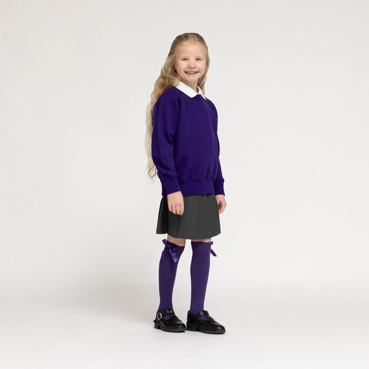 ZECO Unisex Kids School Sweatshirt Round Neck