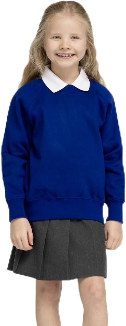 ZECO Unisex Kids School Sweatshirt Round Neck
