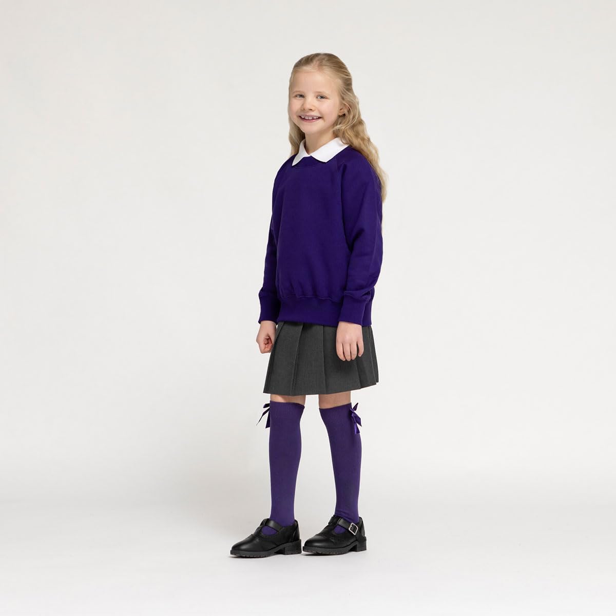 ZECO Unisex Kids School Sweatshirt Round Neck