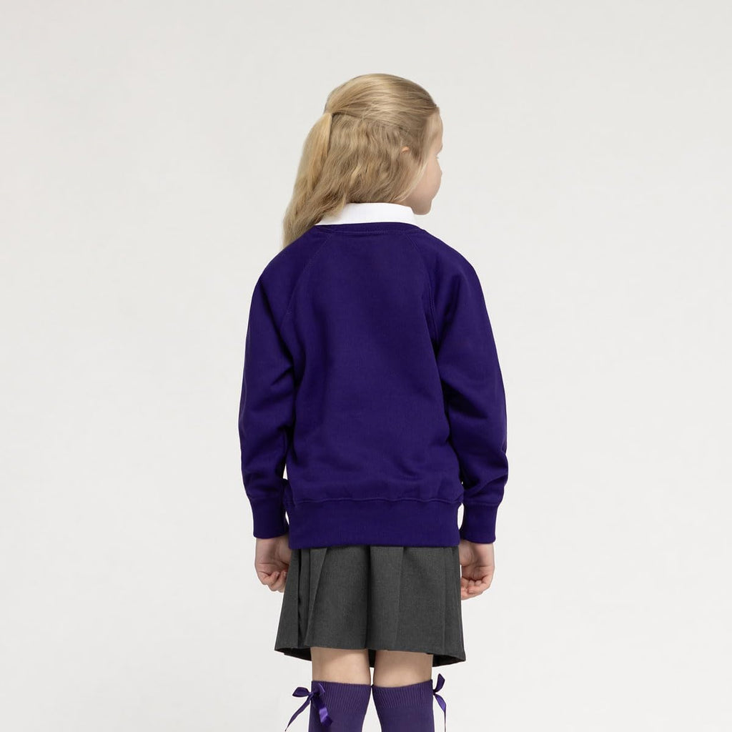 ZECO Unisex Kids School Sweatshirt Round Neck