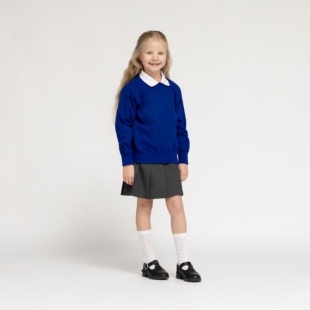 ZECO Unisex Kids School Sweatshirt Round Neck