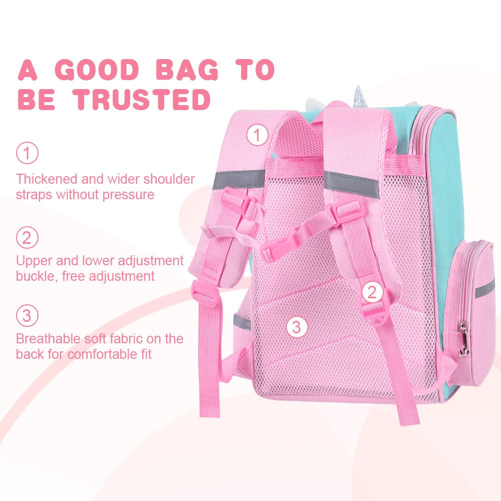ONLINE ONLY-Backpack, Cute Unicorn School Bags-