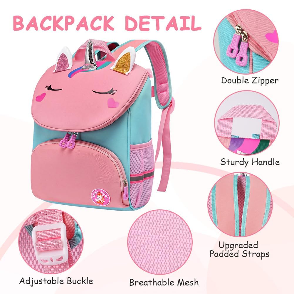 ONLINE ONLY-Backpack, Cute Unicorn School Bags-