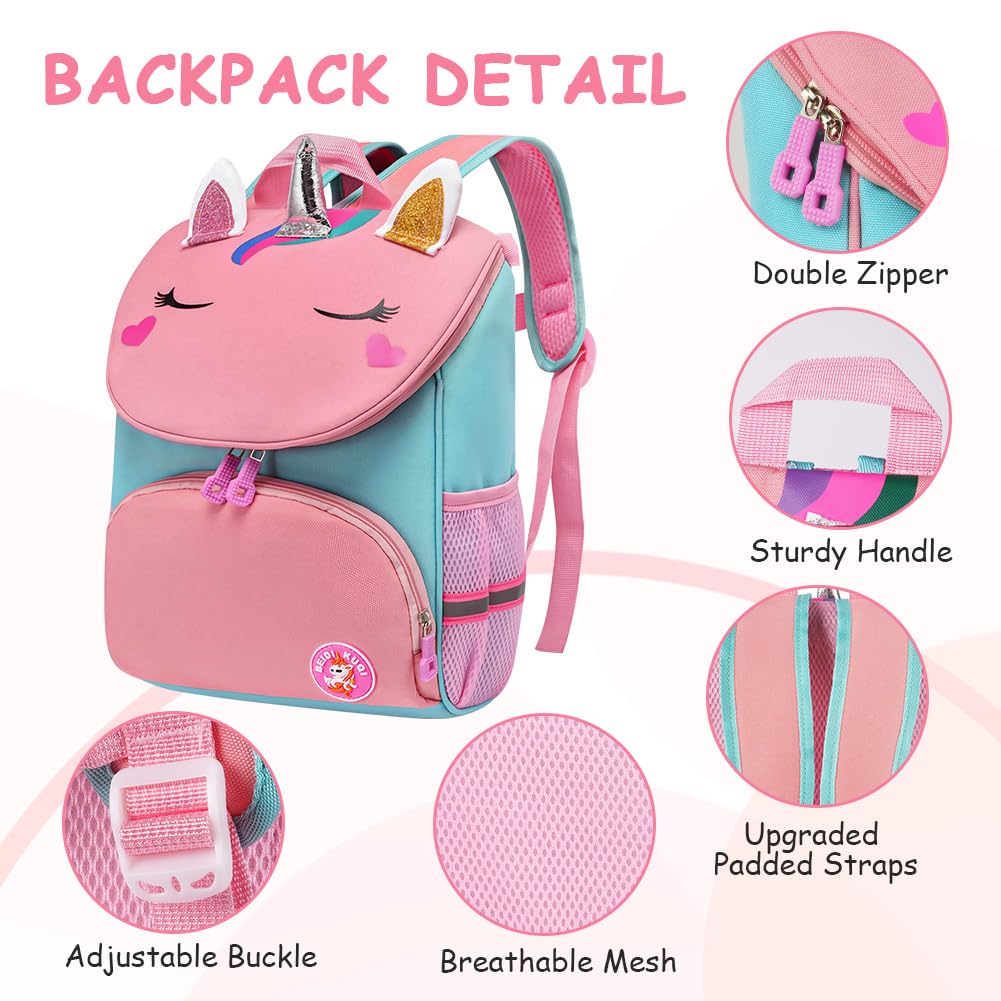 ONLINE ONLY-Backpack, Cute Unicorn School Bags-