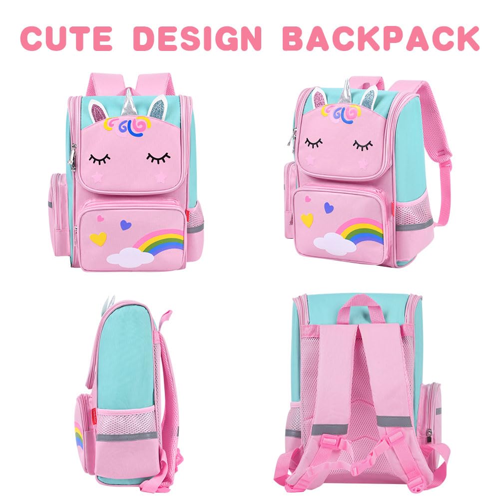 ONLINE ONLY-Backpack, Cute Unicorn School Bags-