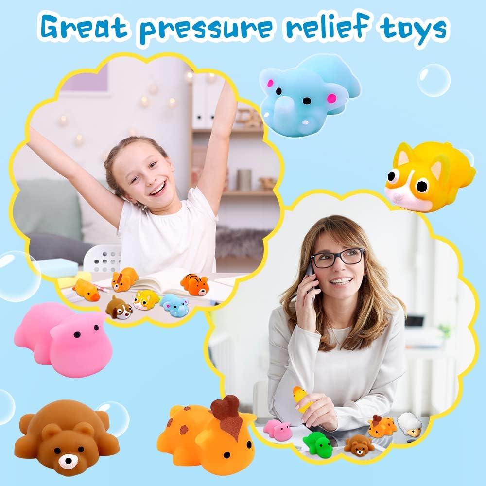 ONLINE ONLY DTYDECLE 18 mochi squishy toys-