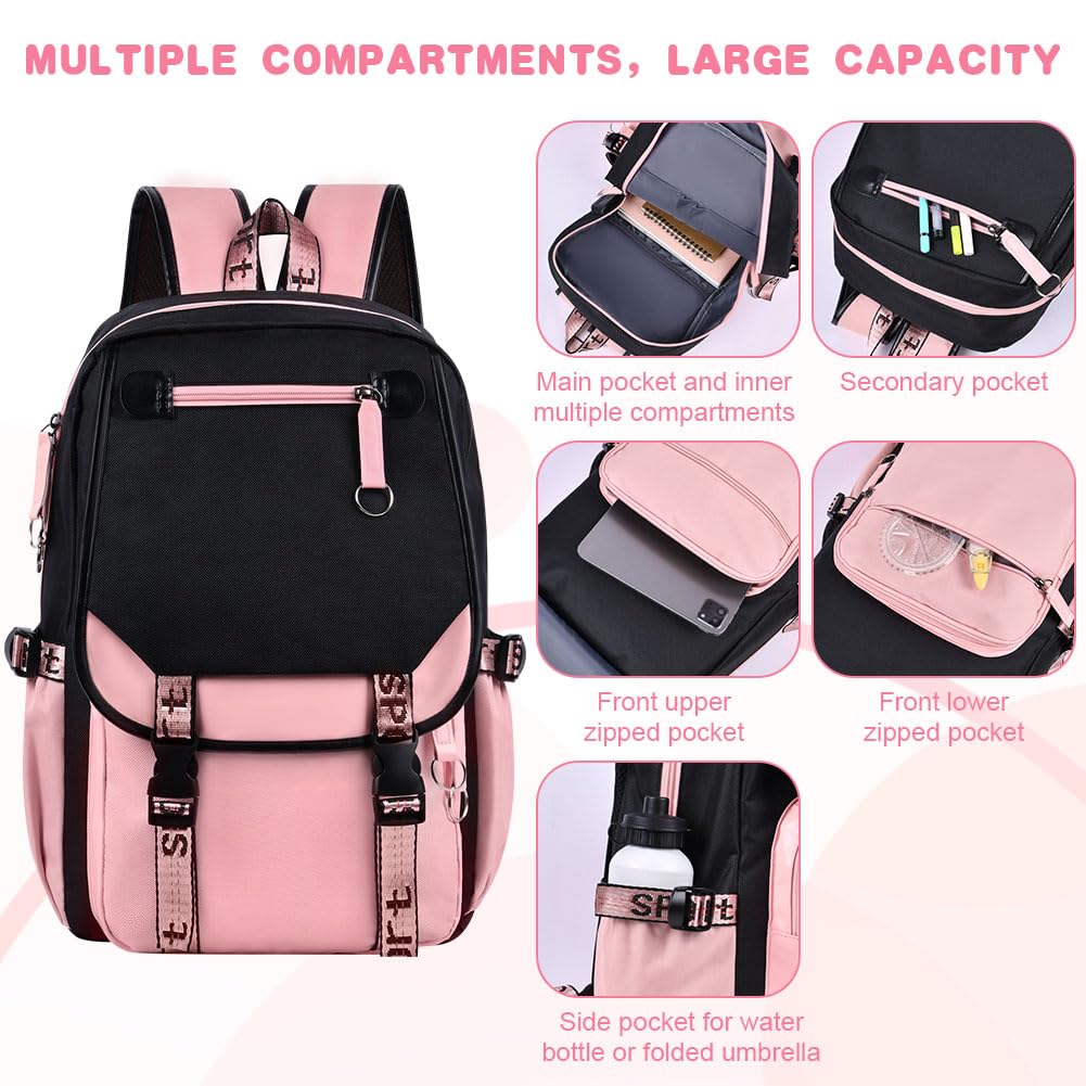 ONLINE ONLY-Backpack, Cute Unicorn School Bags-