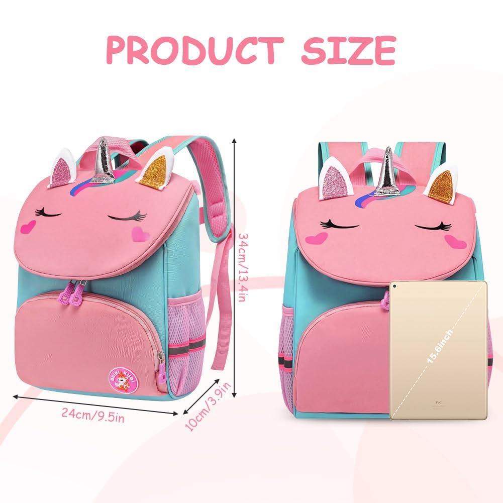 ONLINE ONLY-Backpack, Cute Unicorn School Bags-