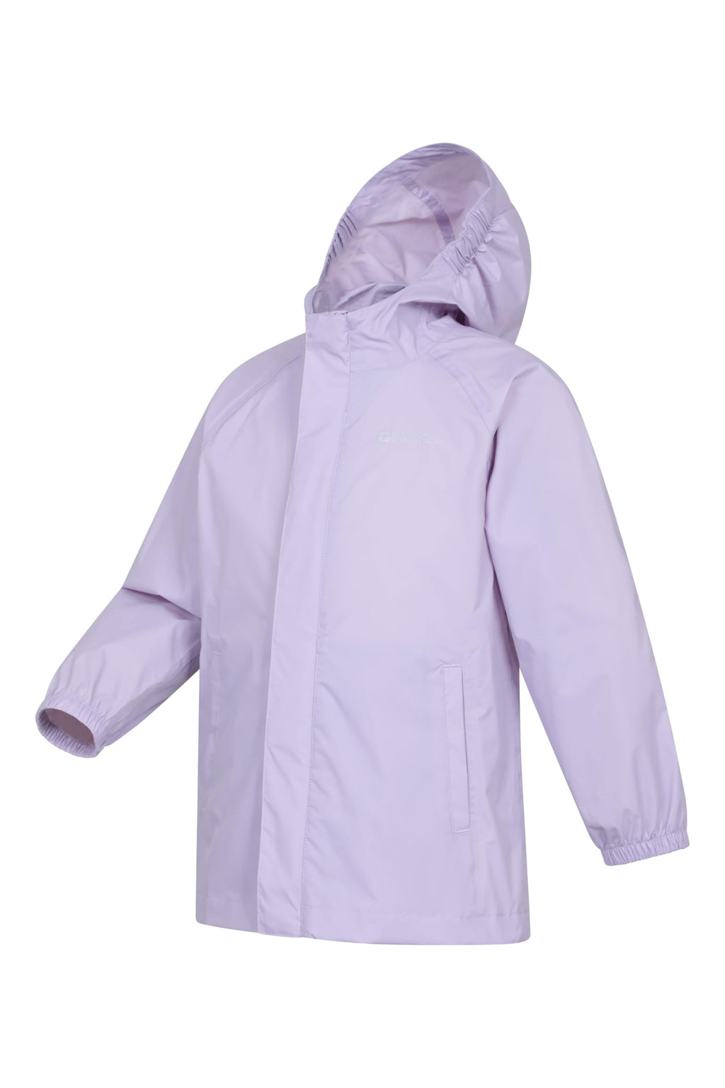 Mountain Warehouse Pakka Kids Waterproof Jacket - Wind Resistant, Lightweight,Breathable Rain Coat for Girls & Boys, Packaway Bag - For Rain, Spring Summer