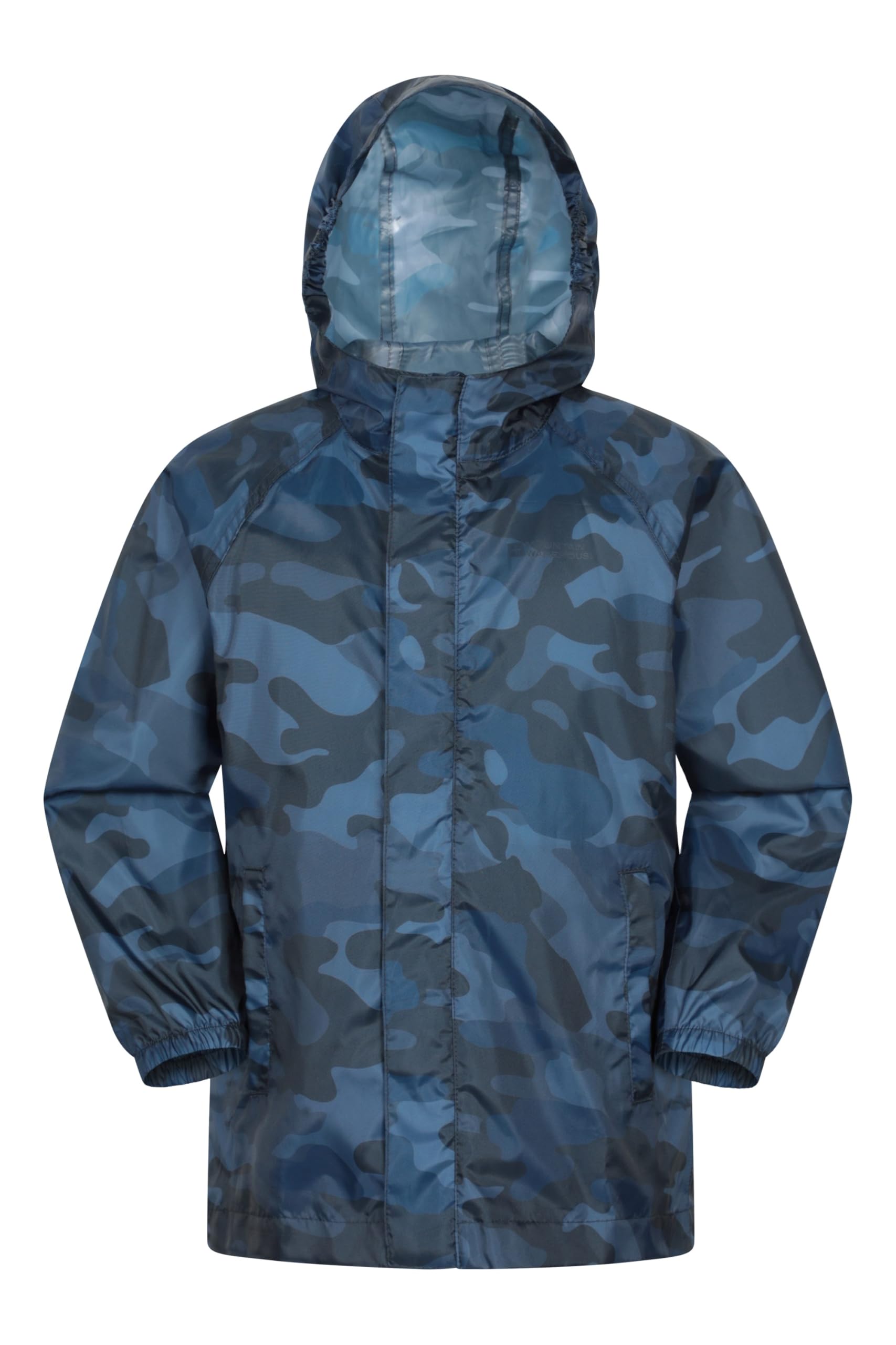 Mountain Warehouse Pakka Kids Waterproof Jacket - Wind Resistant, Lightweight,Breathable Rain Coat for Girls & Boys, Packaway Bag - For Rain, Spring Summer