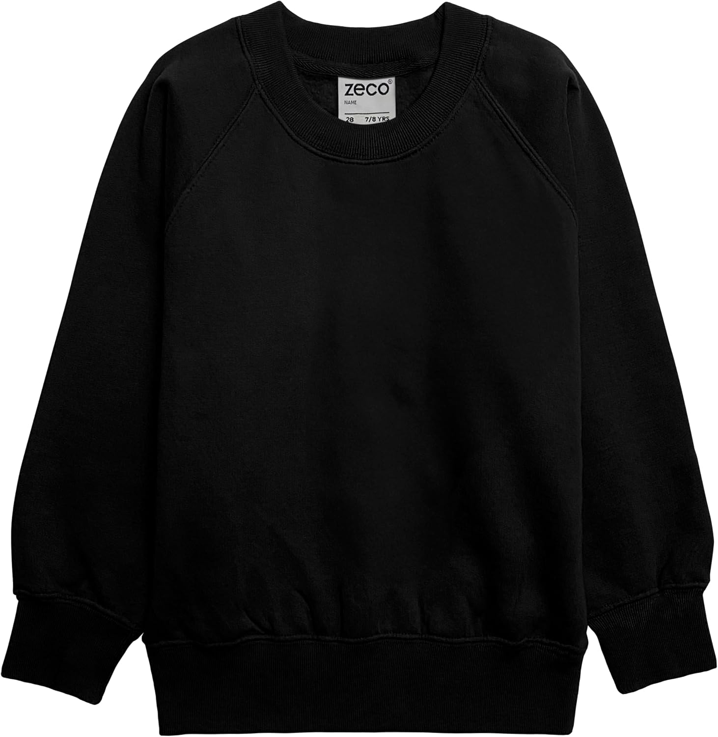 ZECO Unisex Kids School Sweatshirt Round Neck
