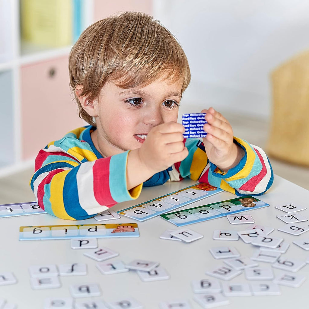 Orchard Toys Match and Spell Game - Kids Learning & Educational Toys with Sight Words & Flash Cards - Alphabet & Spelling Games for 4 Year Olds and Up - Word Building & Phonics Games