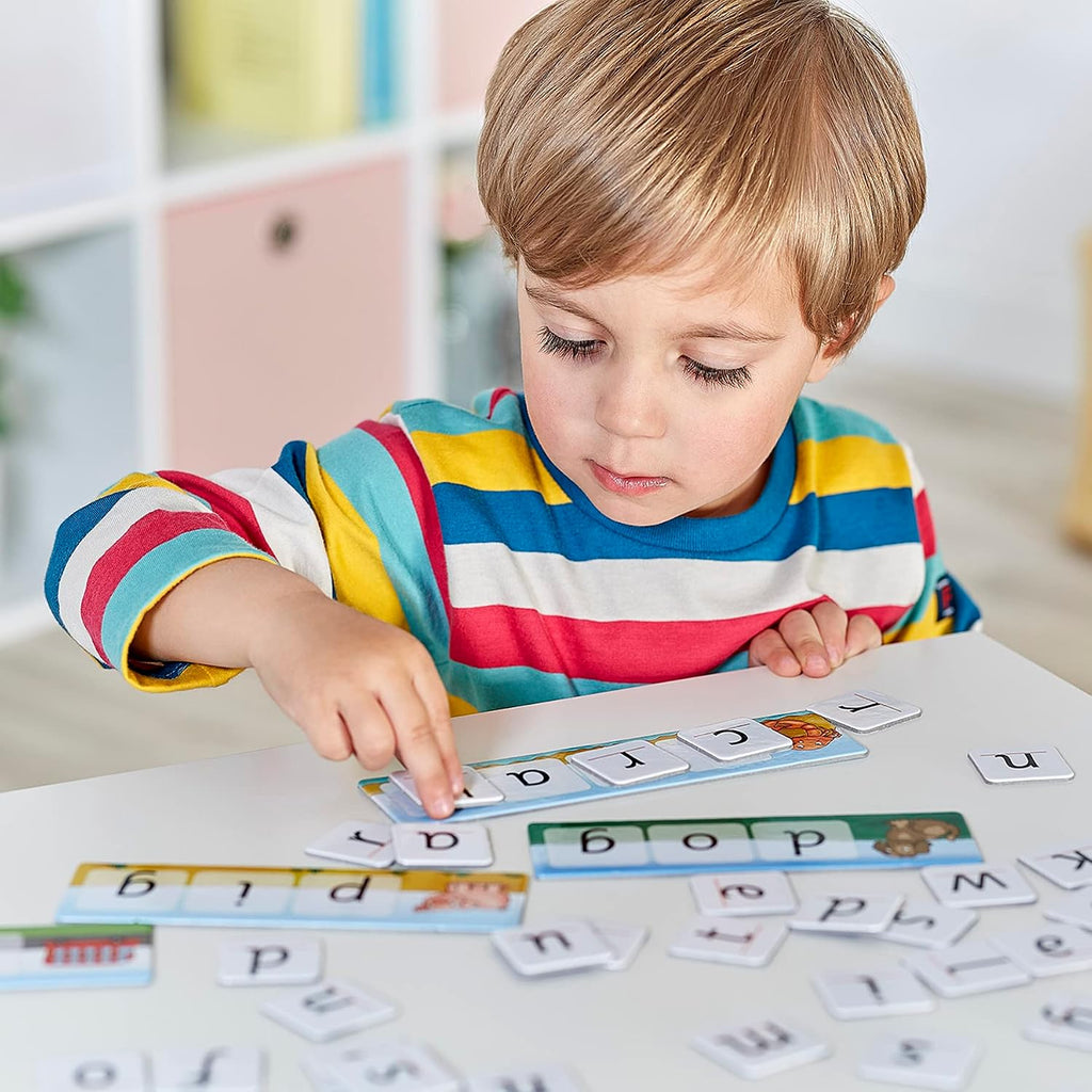 Orchard Toys Match and Spell Game - Kids Learning & Educational Toys with Sight Words & Flash Cards - Alphabet & Spelling Games for 4 Year Olds and Up - Word Building & Phonics Games