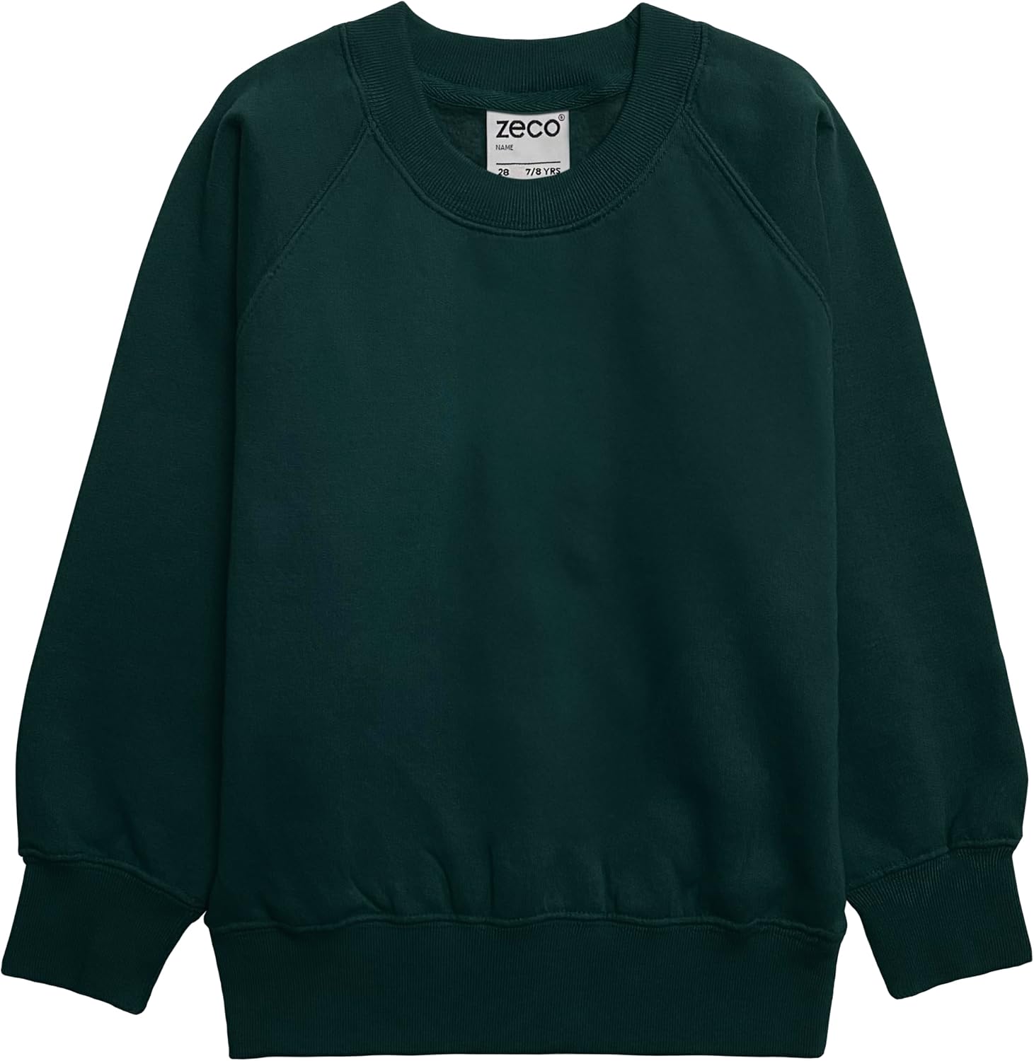 ZECO Unisex Kids School Sweatshirt Round Neck