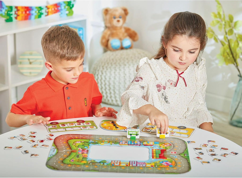 Orchard Toys Bus Stop Game, Educational Addition and Subtraction Maths Game, Teacher Tested, Perfect for Children Aged 4+, Educational Toy Game