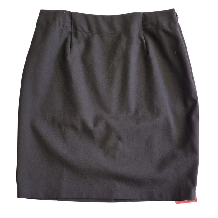 Girls Black Uniform Skirt – Side Zip – Age 12–13 Years