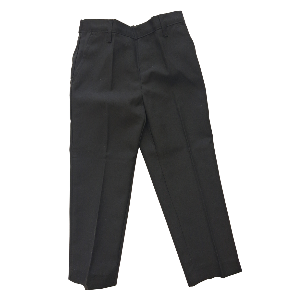 Boys Black Uniform Trousers – Long Leg – Elasticated Waist
