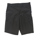 Boys Black Uniform Shorts – Adjustable Waist – Smart School Style – Age 8–9 Years
