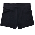 Girls Black Cycling Shorts – Thick Waistband – Age 5-6 Years - PE Kit