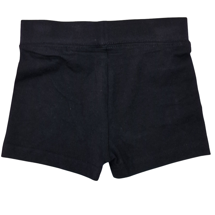 Girls Black Cycling Shorts – Thick Waistband – Age 9–10 Years