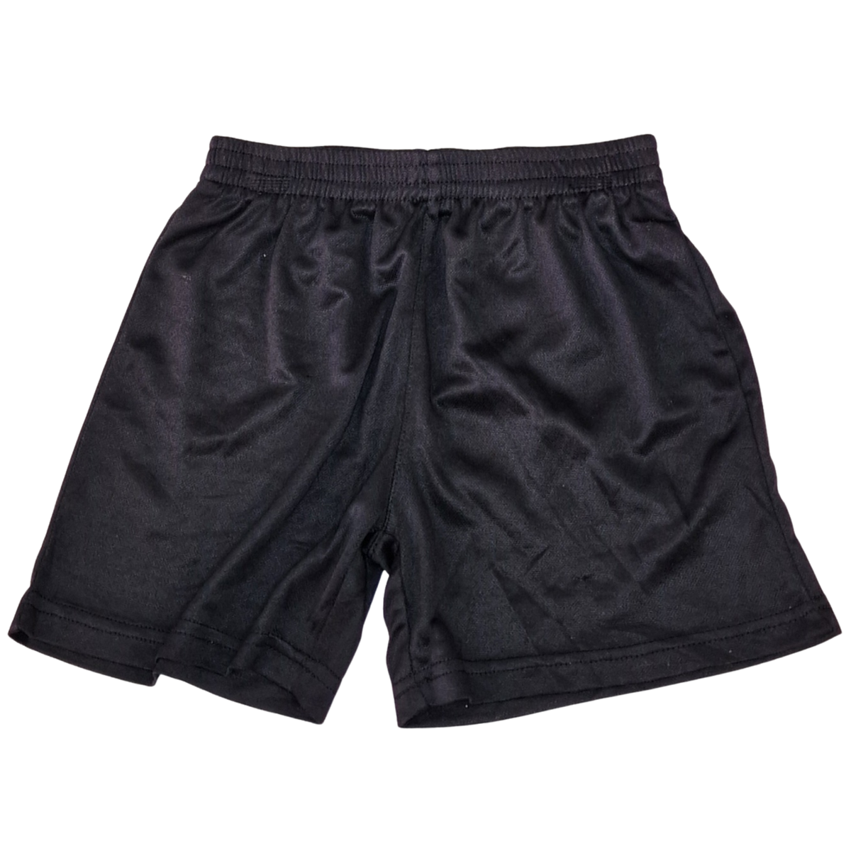 Black School PE Football Shorts – Age 3–4 Years