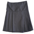 Girls Black Uniform Skirt – Pleated School Style – Age 11–12 Years