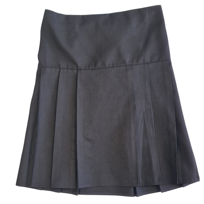 Girls Black uniform skirt- pleated