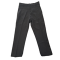 Boys  Dark Grey Uniform Trousers – Reinforced Knees –  Button Adjustable Waist - Slim leg