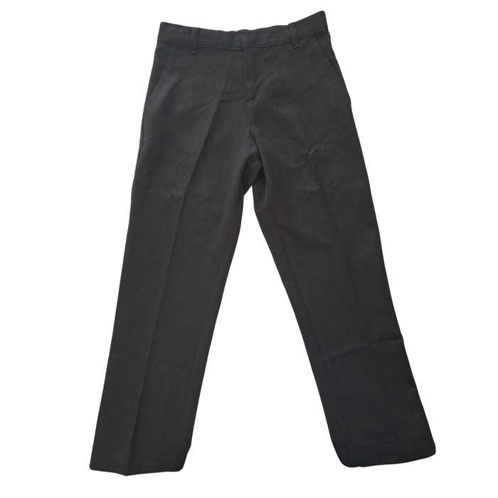 Boys Dark Grey Uniform Trousers – Reinforced Knees