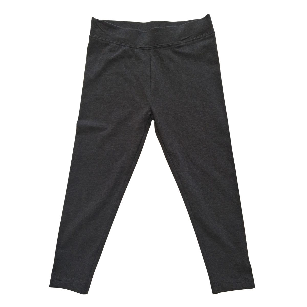 Girls Grey Uniform Leggings – Soft Stretch