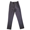 Girls Black Uniform Trousers – Slim Leg – Long Length – High Waisted – Adjustable Waist – Age 10–11 Years
