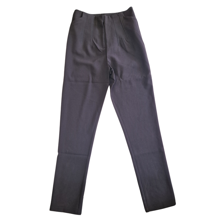 Girls Black Uniform Trousers – Slim Leg – Age 10–11 Years