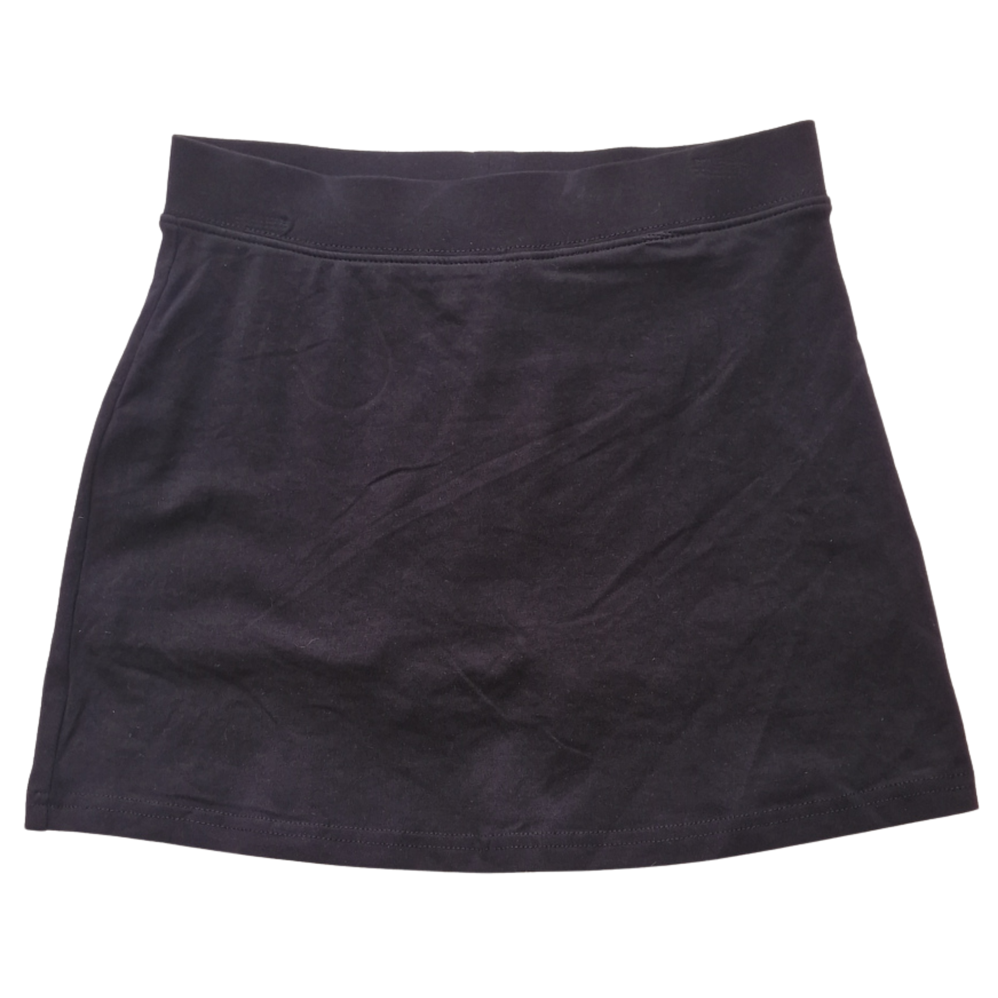 Girls Black Uniform Skort – Built‑In Shorts – Smart School Style – Age 8–9 Years