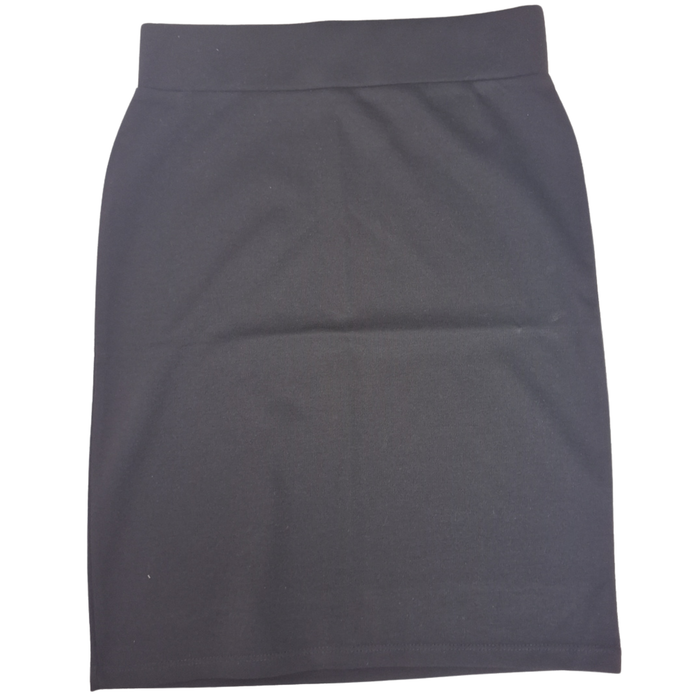 Girls Black School Skirt – Stretch Fabric