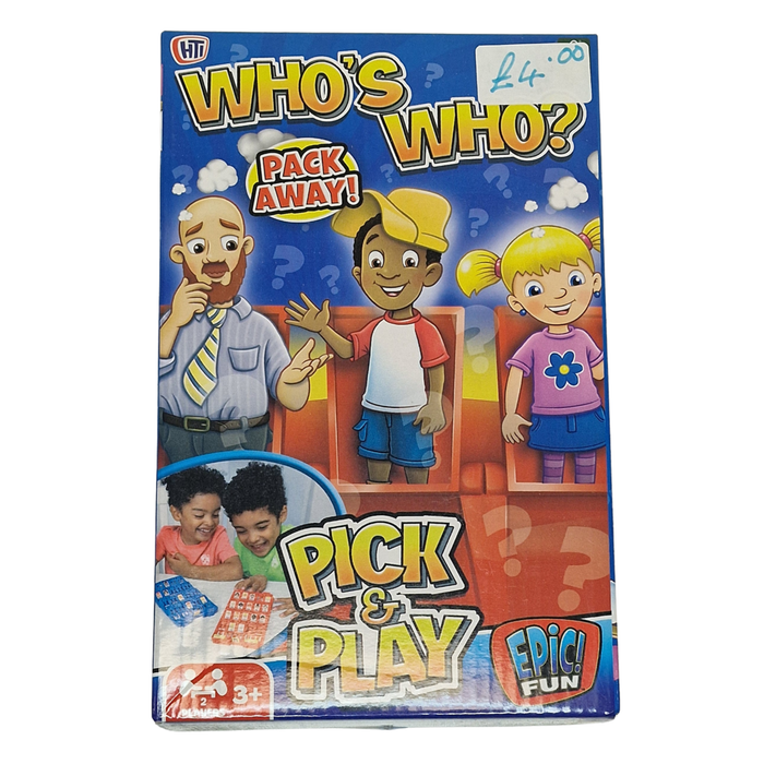 Who’s Who Family Guessing Game – Ages 3+